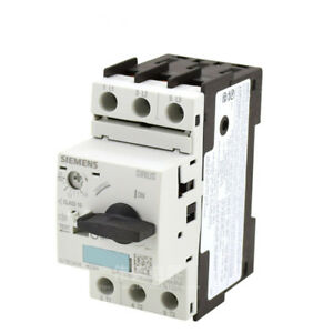 Siemens 3RV1021-1CA10 Circuit Breaker, for motor starter protection, 2.5A, 3 poles, AC-3, coil voltage 320V, 50/60Hz, HS commodity code 853529