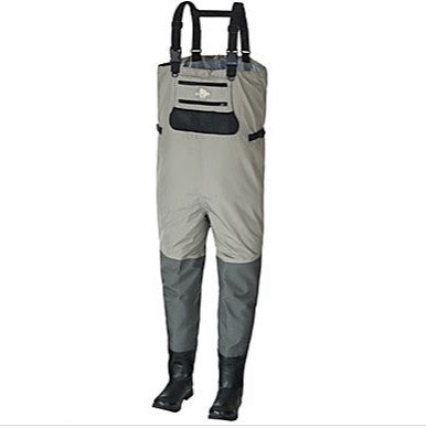 Traje impermeável bota acoplada, respirável, PTFE